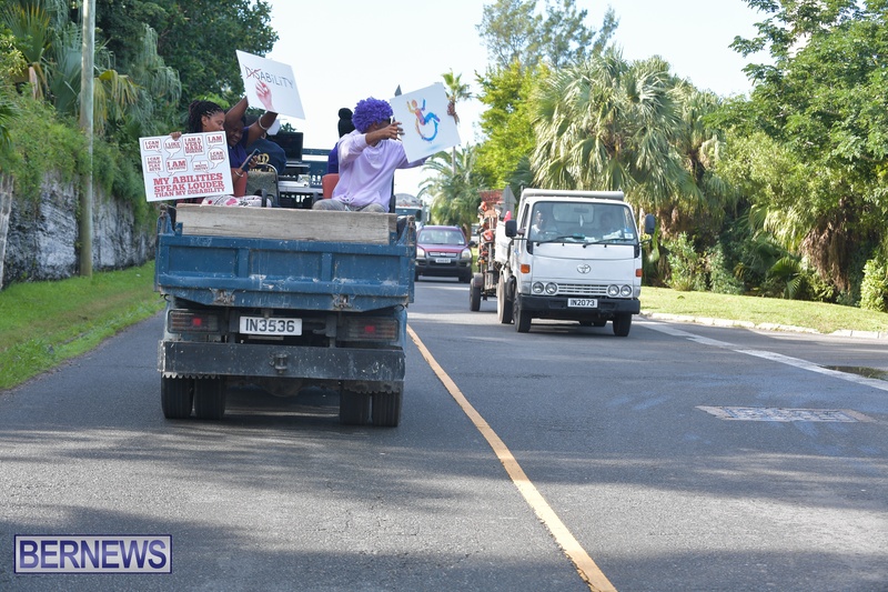 International Day of People with Disabilities Bermuda motorcade 2021 AW (46)