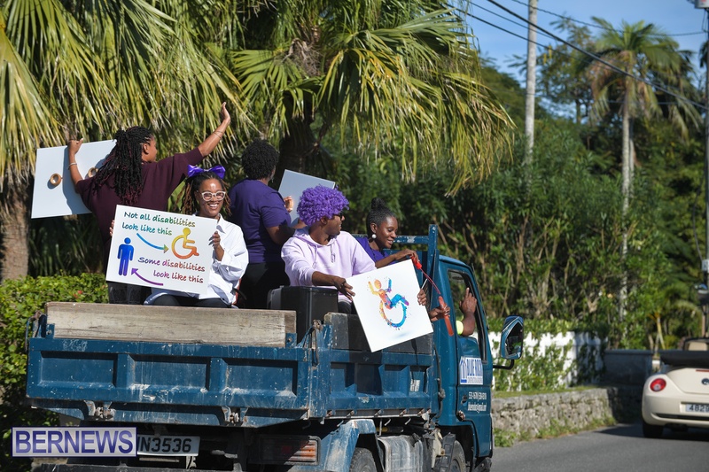 International Day of People with Disabilities Bermuda motorcade 2021 AW (68)