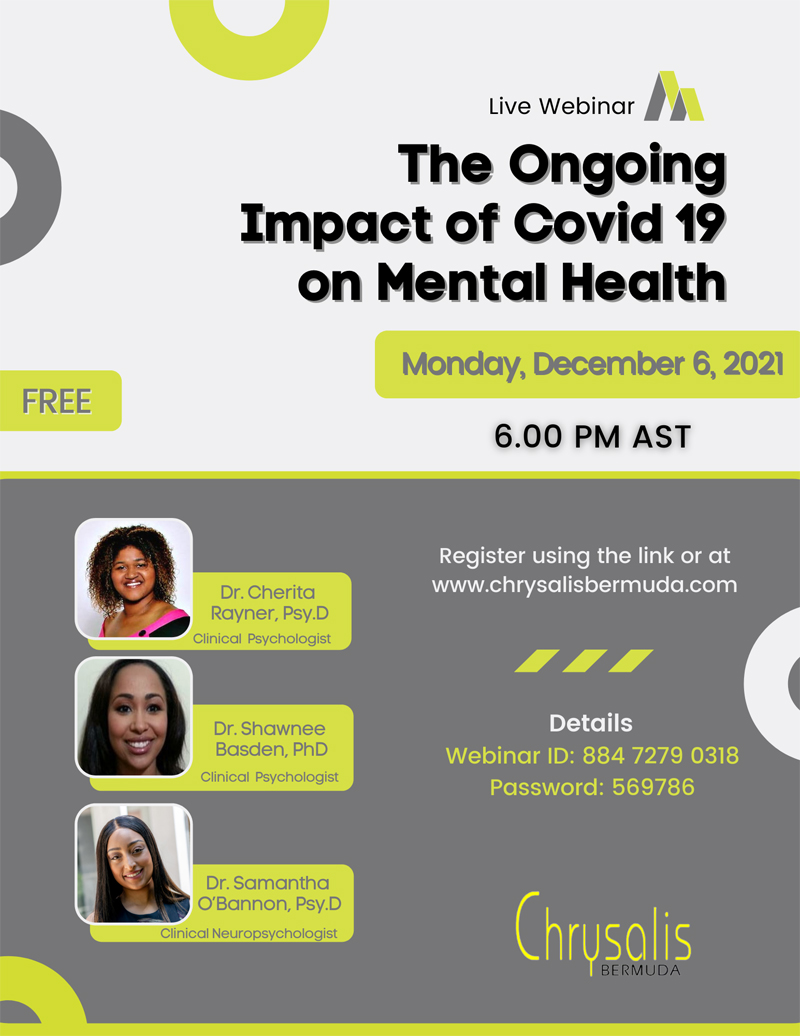 The Ongoing Impact of Covid 19 on Mental Health Bermuda Dec 2021