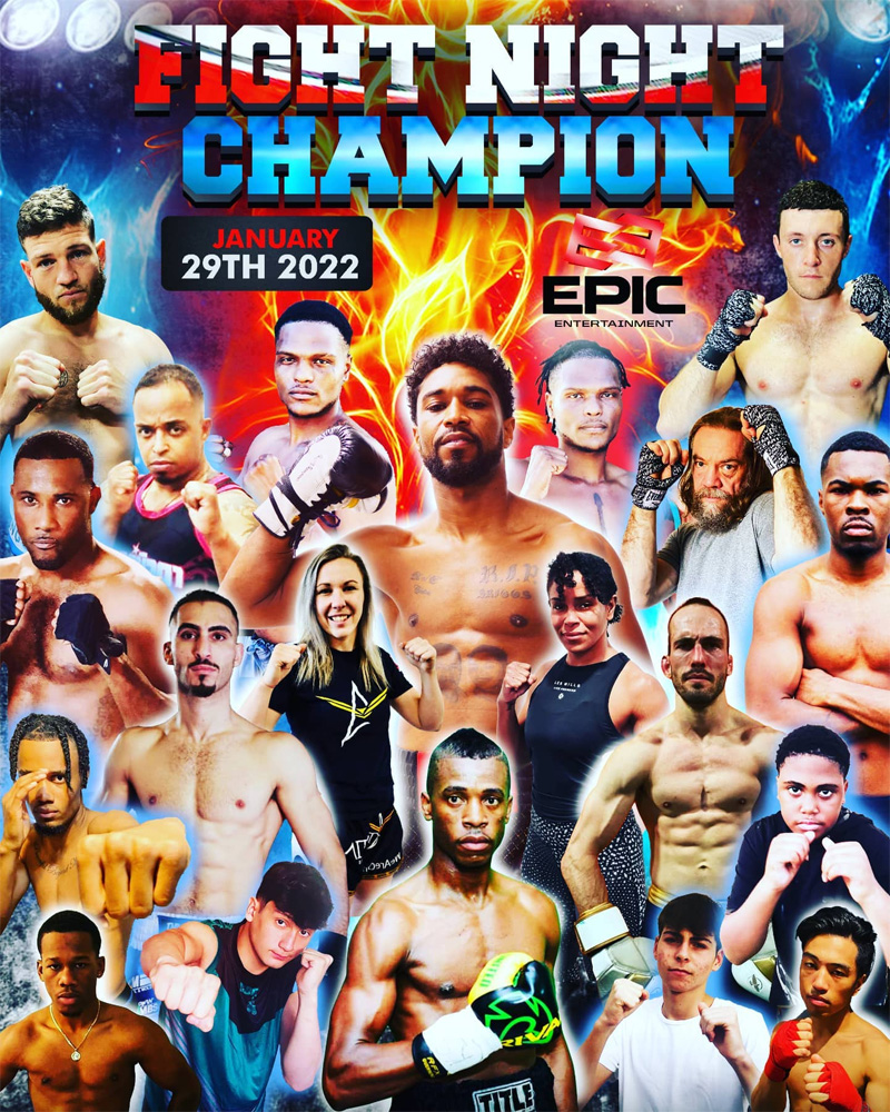 Fight Night Champion Bermuda January 2022