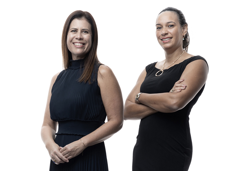 Gina Pereira & Sara Schroter Bermuda Jan 2022