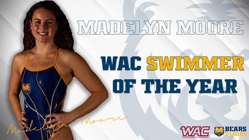 Moore Named WAC Swimmer Of The Year - Bernews