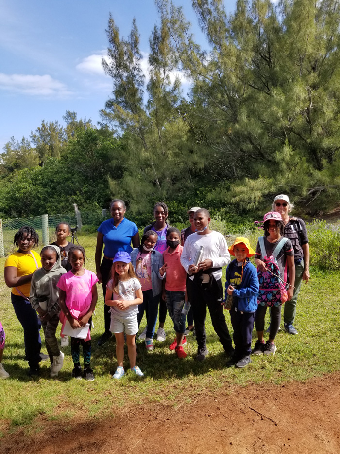 BNT Children's Nature Walk Bermuda April 2022