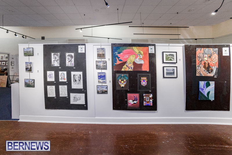 Bermuda Middle & Senior Schools art show 2022 DF (10)