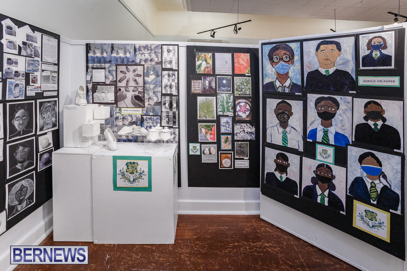 Bermuda Middle & Senior Schools art show 2022 DF (21)