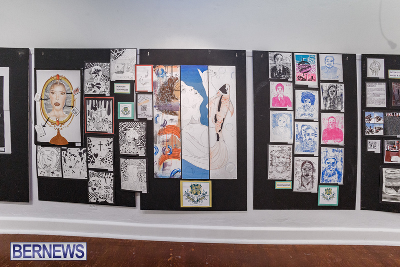 Bermuda Middle & Senior Schools art show 2022 DF (23)