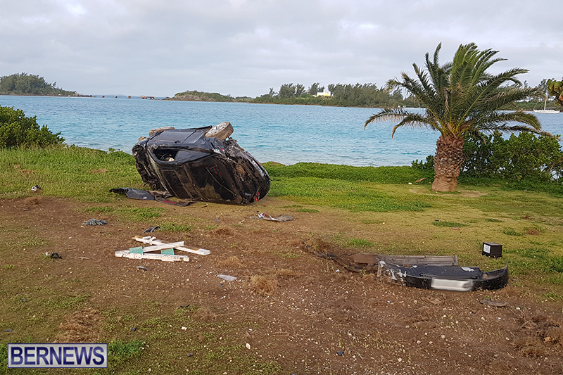 Car Crash Bermuda April 8 2022 (1)