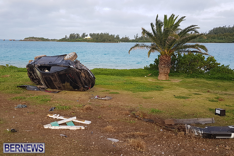 Car Crash Bermuda April 8 2022 (2)