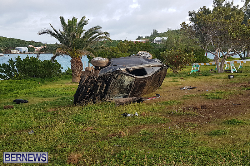 Car Crash Bermuda April 8 2022 (4)