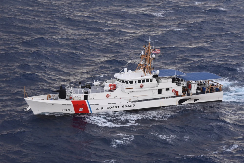 Coast Guard Cutter Bermuda April 2022