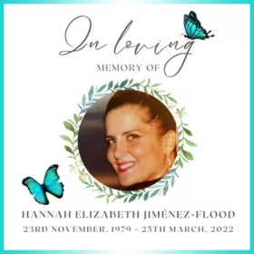 Hannah Jiménez-Flood’s Memorial Fund Bermuda April 2 2022