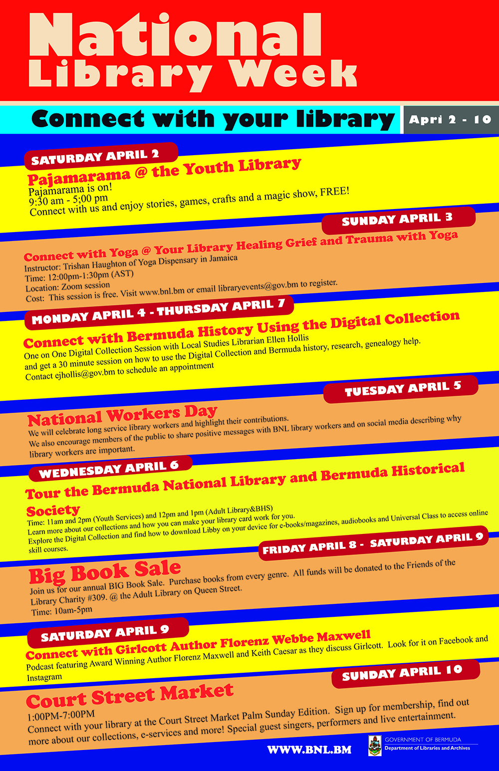 National Library Week events tab [Recovered]