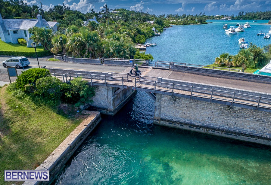 1300 At just 56cm wide, Bermuda's Somerset Bridge is the world's smallest drawbridge, just wide enough to accommodate the mast of a sailboat