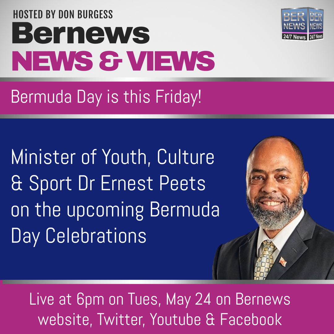 BNV Dr Peets on May 24 2022 Bermuda Day