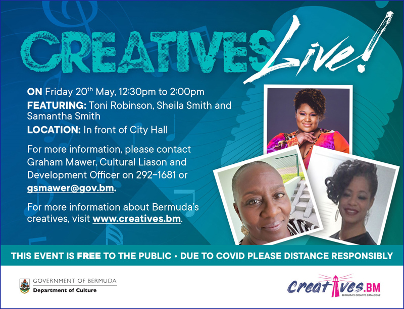 Creatives Live Bermuda May 2022