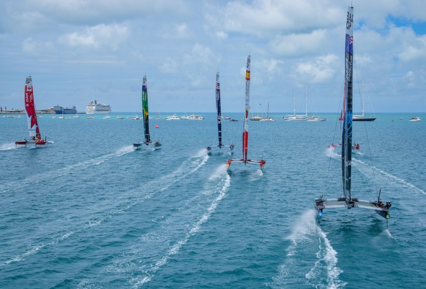 First day of SailGP racing in Bermuda May 14 2022 (1)