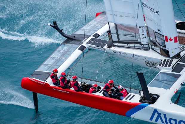 First day of SailGP racing in Bermuda May 14 2022 (11)