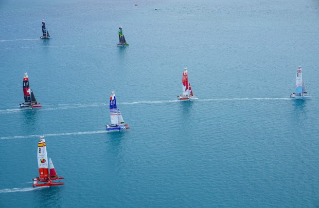 First day of SailGP racing in Bermuda May 14 2022 (5)