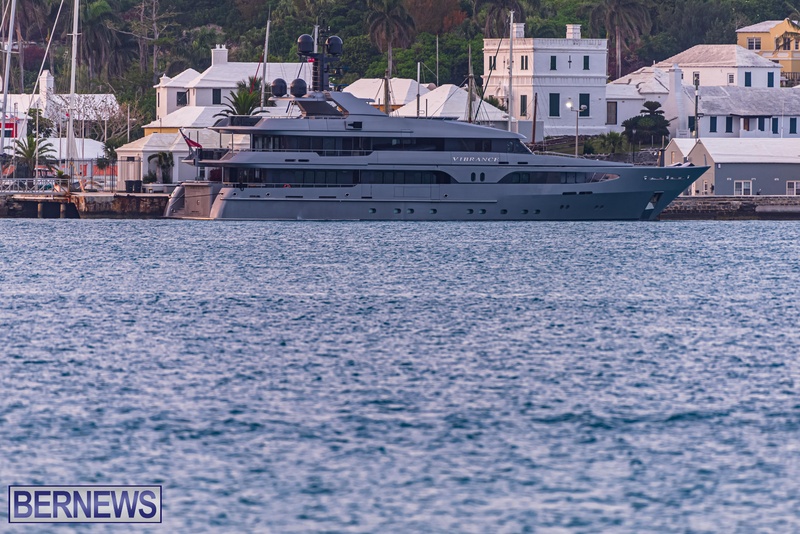 Multiple Luxury Yachts In East End Bermuda St Georges May 2022 (12)