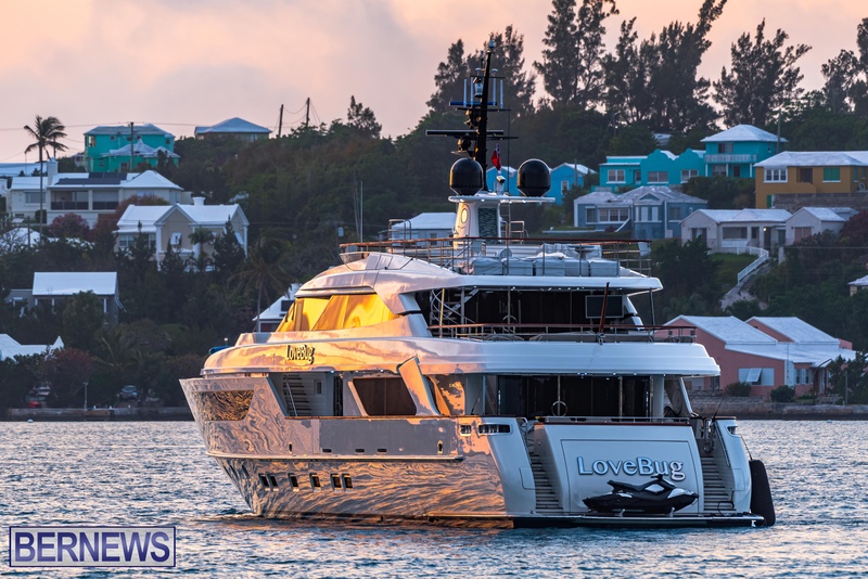 Multiple Luxury Yachts In East End Bermuda St Georges May 2022 (14)