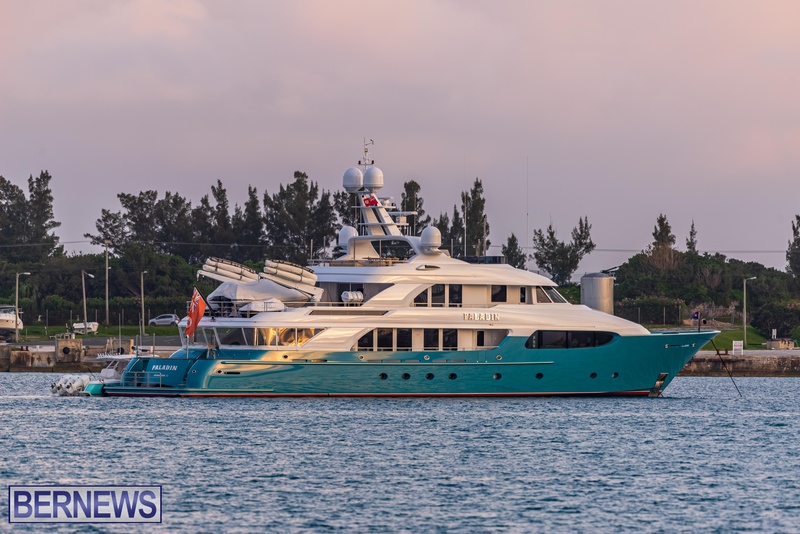 Multiple Luxury Yachts In East End Bermuda St Georges May 2022 (6)