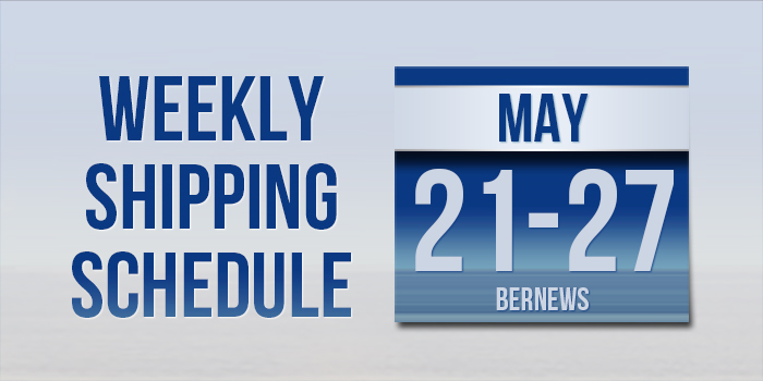 Weekly Shipping Schedule TC May 21-27 2022