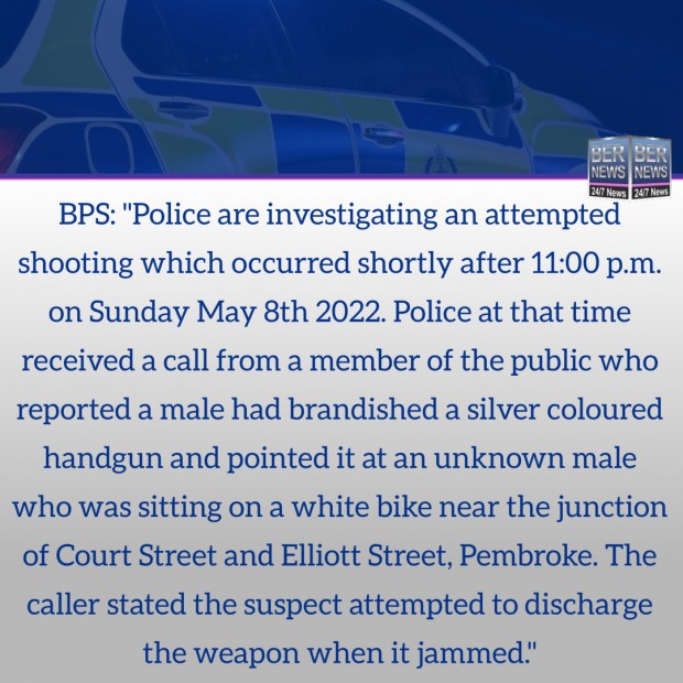 may 9 2022 Police crime Bermuda statement