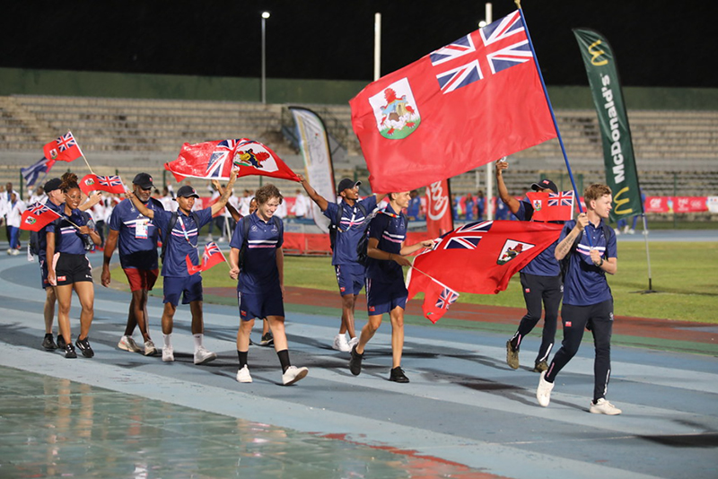 Caribbean Games in Guadeloupe Bermuda June 30 2022