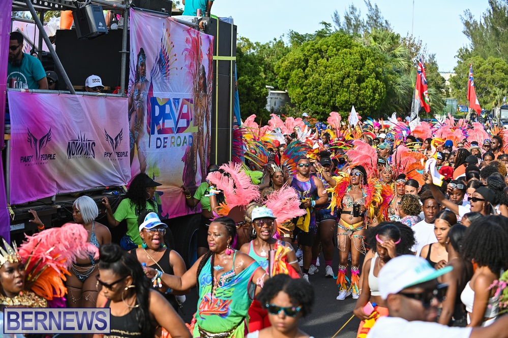 Carnival in Bermuda ‘Revel de Road’ event  party June 2022 AW (106)