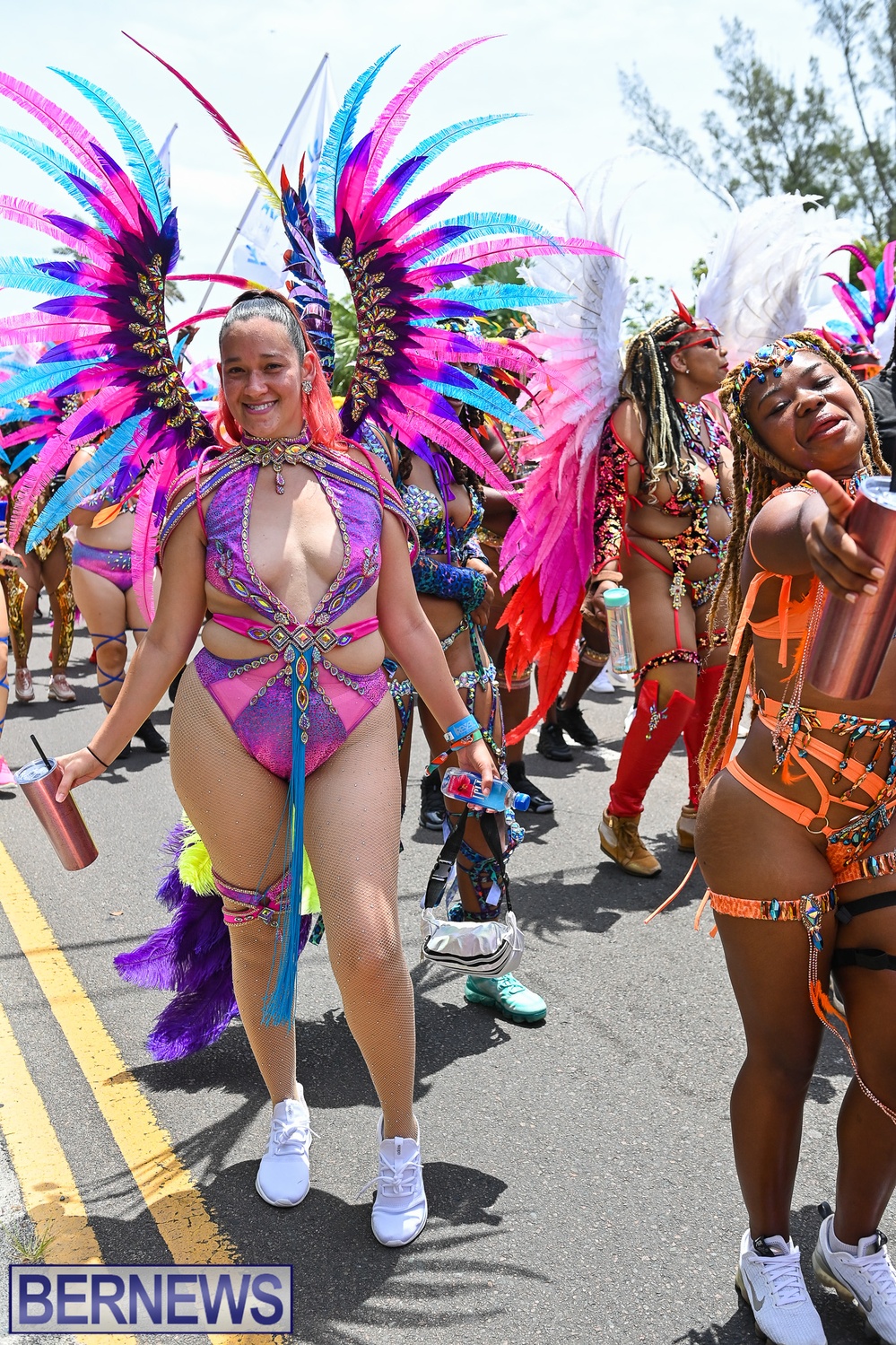 Carnival in Bermuda ‘Revel de Road’ event  party June 2022 AW (23)