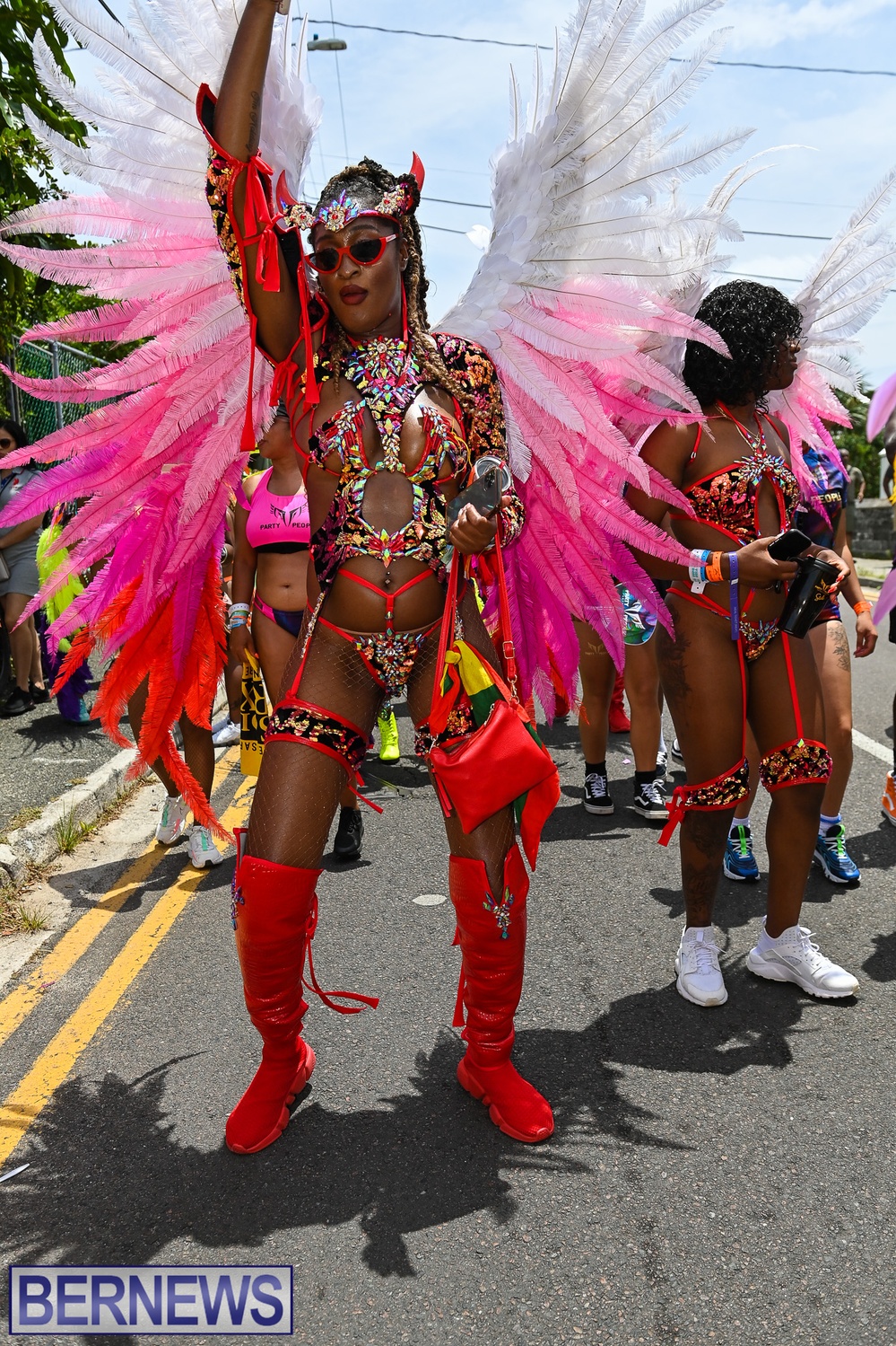 Carnival in Bermuda ‘Revel de Road’ event  party June 2022 AW (24)