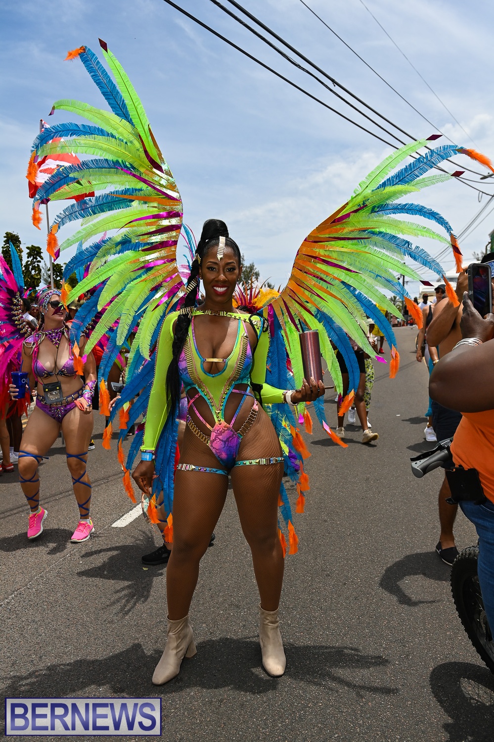 Carnival in Bermuda ‘Revel de Road’ event  party June 2022 AW (31)