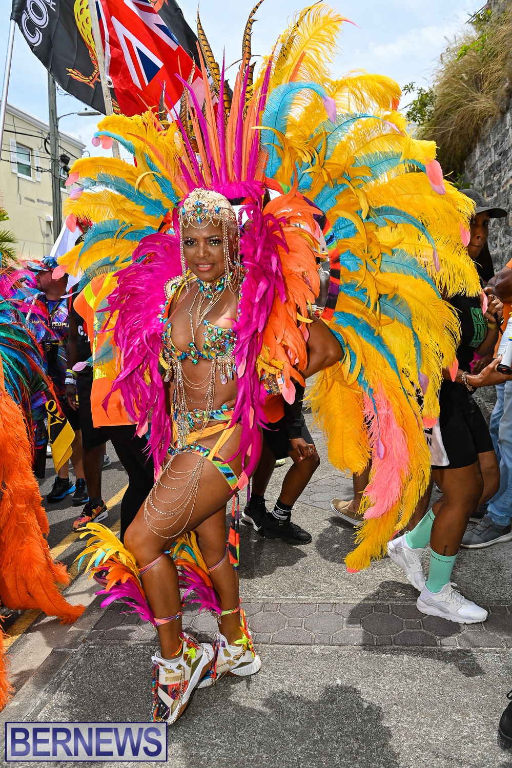 Carnival in Bermuda ‘Revel de Road’ event  party June 2022 AW (36)