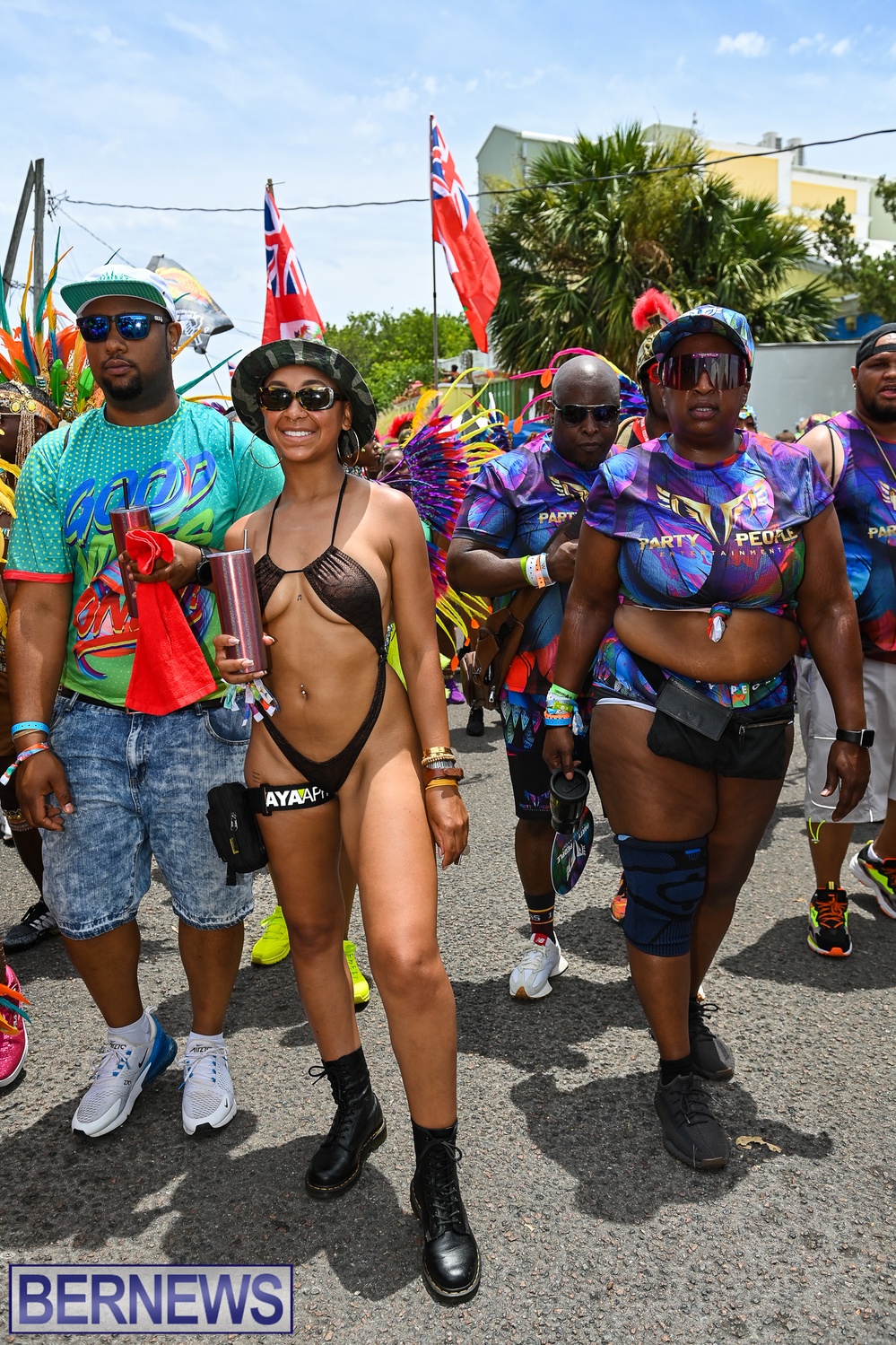 Carnival in Bermuda ‘Revel de Road’ event  party June 2022 AW (38)