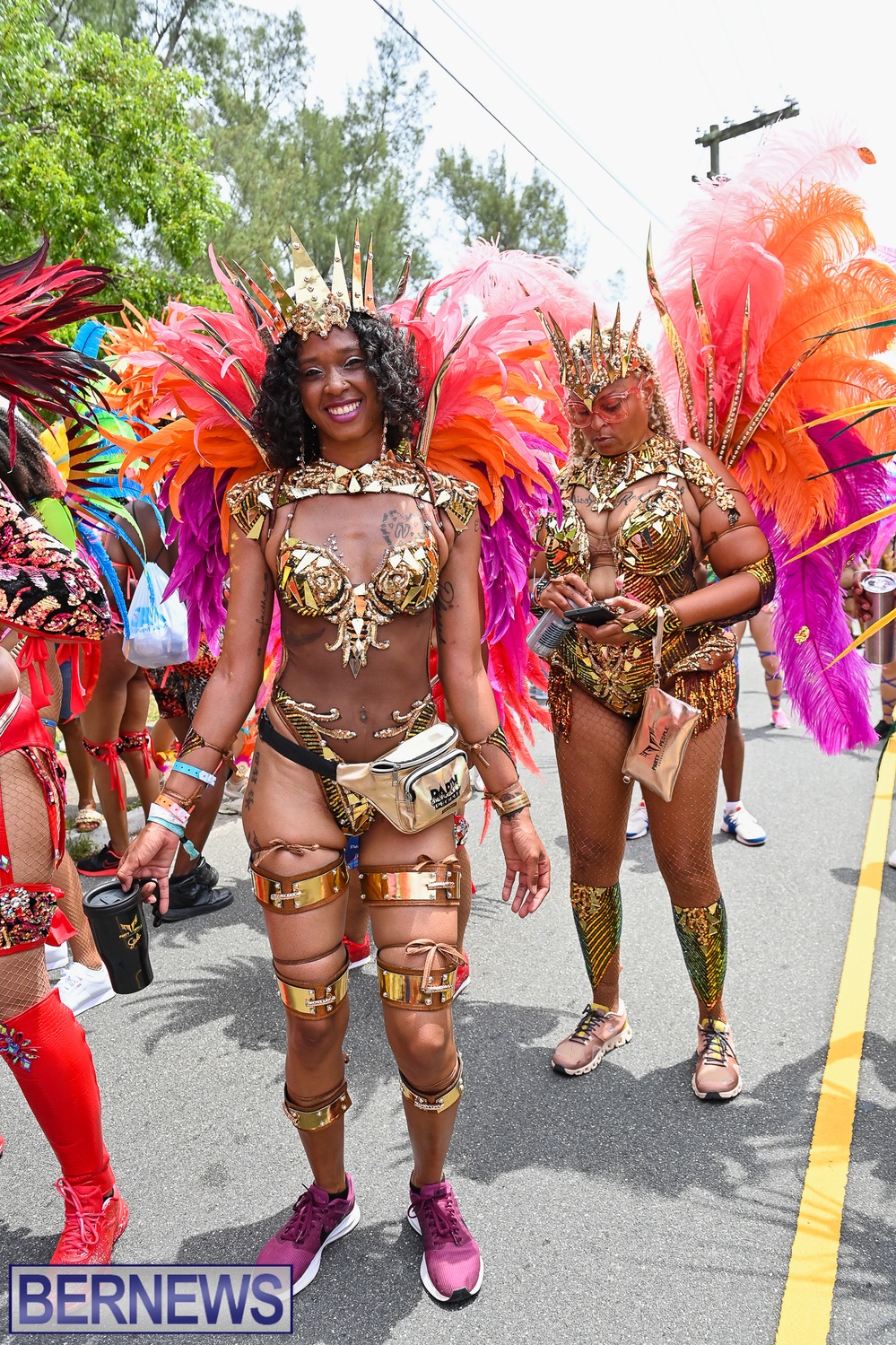 Carnival in Bermuda ‘Revel de Road’ event  party June 2022 AW (4)