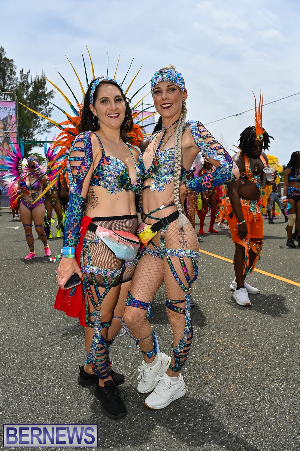 Carnival in Bermuda ‘Revel de Road’ event  party June 2022 AW (44)