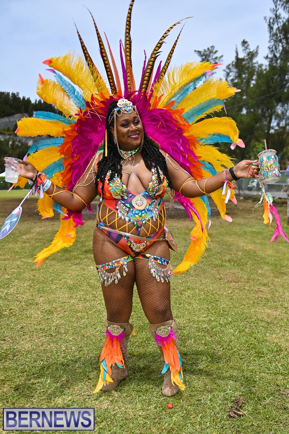Carnival in Bermuda ‘Revel de Road’ event  party June 2022 AW (48)