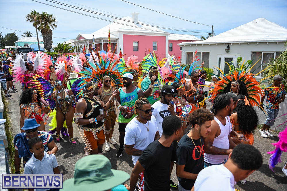 Carnival in Bermuda ‘Revel de Road’ event  party June 2022 AW (67)