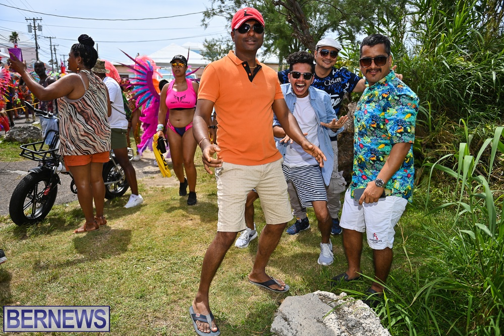 Carnival in Bermuda ‘Revel de Road’ event  party June 2022 AW (70)