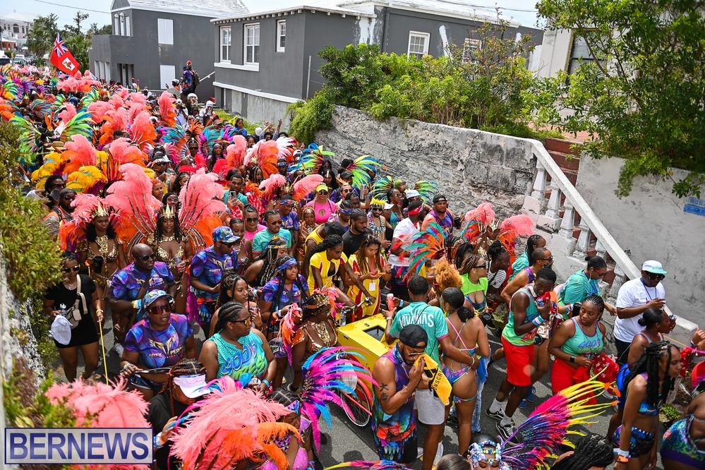 Carnival in Bermuda ‘Revel de Road’ event  party June 2022 AW (76)