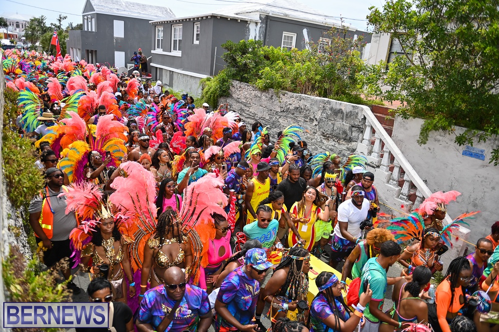 Carnival in Bermuda ‘Revel de Road’ event  party June 2022 AW (77)