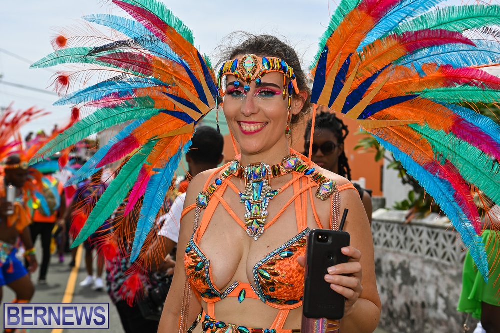 Carnival in Bermuda ‘Revel de Road’ event  party June 2022 AW (78)