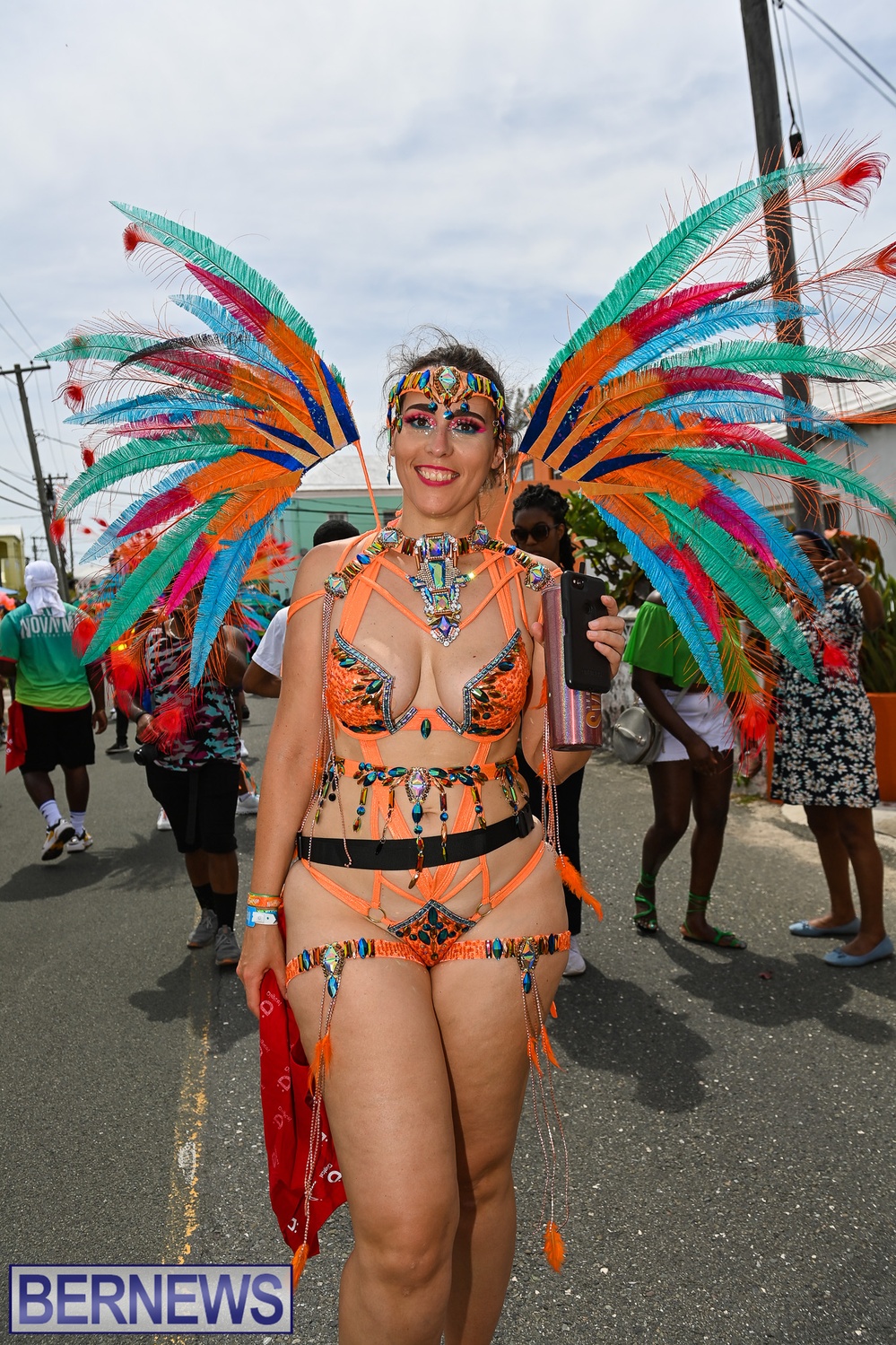 Carnival in Bermuda ‘Revel de Road’ event  party June 2022 AW (79)