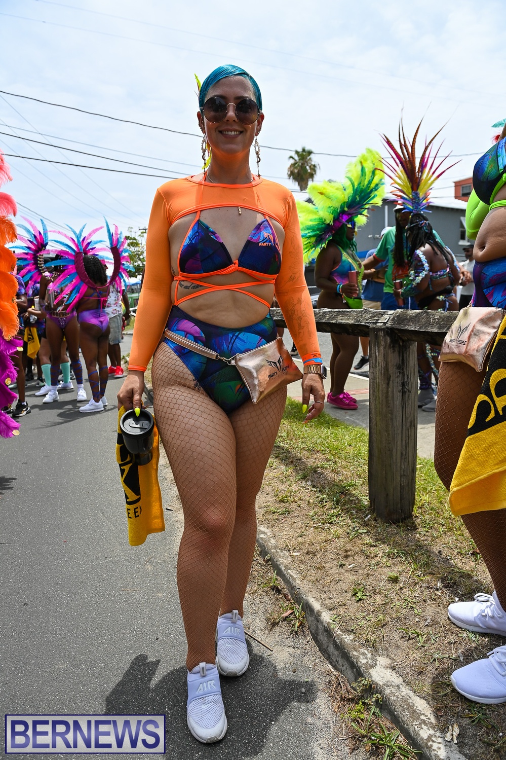 Carnival in Bermuda ‘Revel de Road’ event  party June 2022 AW (8)