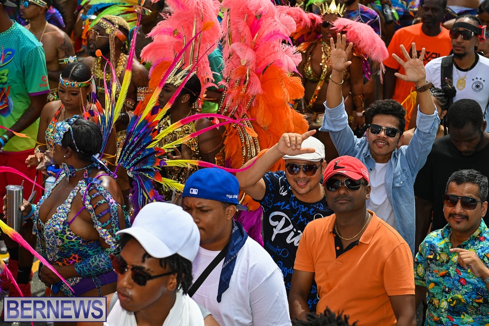 Carnival in Bermuda ‘Revel de Road’ event  party June 2022 AW (83)
