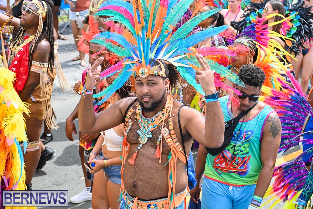 Carnival in Bermuda ‘Revel de Road’ event  party June 2022 AW (85)