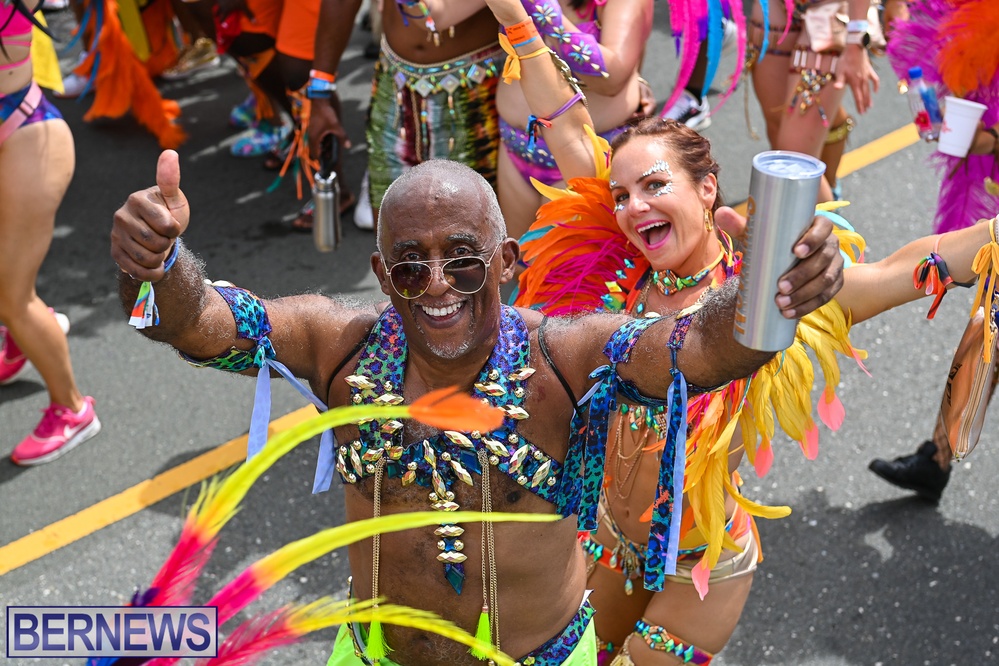 Carnival in Bermuda ‘Revel de Road’ event  party June 2022 AW (86)