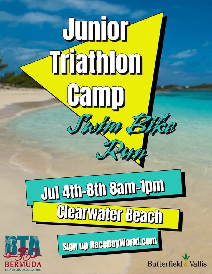 Junior Triathlon Camp Bermuda July 2022
