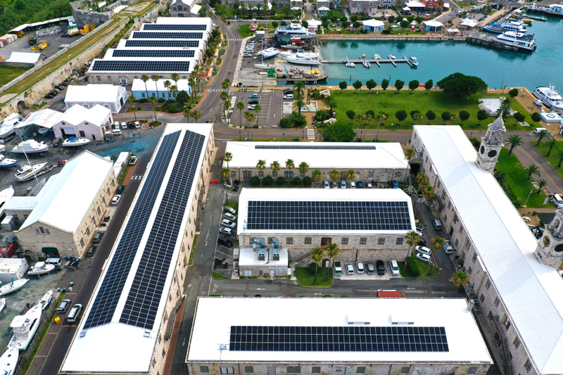 Solar Roof Maintenance Bermuda June 2022