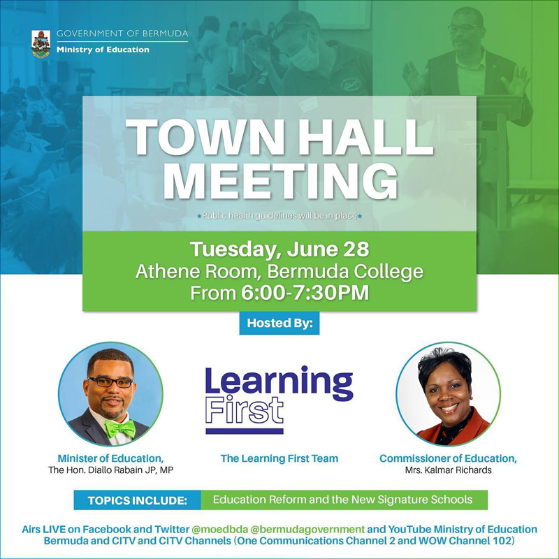Town Hall Meeting Bermuda June 2022